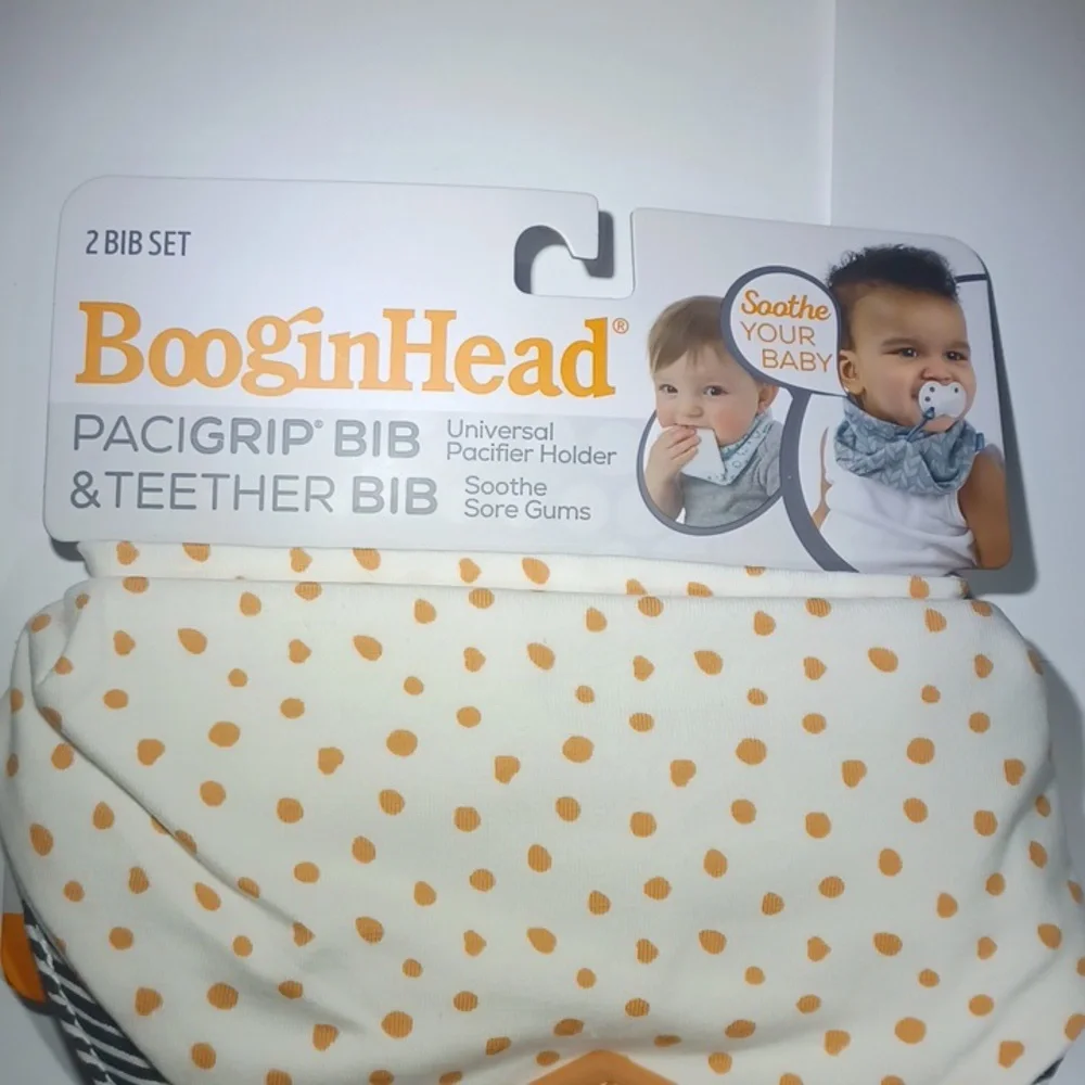 Pacigrip Bib & Teether Bib NWT